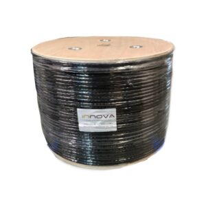 Cable UTP Cat. 5e 4 pares x 0,51mm (exterior doble vaina), 100% cobre. INNOVA 1415/5D.