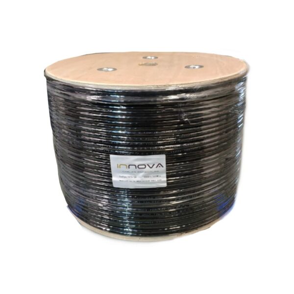 Cable UTP Cat. 5e 4 pares x 0,51mm (exterior doble vaina), 100% cobre. INNOVA 1415/5D.