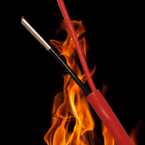 Cable incendio 18AWG, 2 conductores x 1 mm (vaina roja), 100% cobre, 305Mts. INNOVA F3018U/2