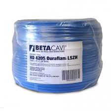 Cable coaxial 3,30mm CCTV HD + 2 x 0,50mm². BETA CAVI 4205HD.