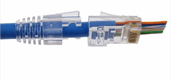 Alivio de tensión para conectores machos RJ45 Cat.5e. EZTERCAT5. - Imagen 2