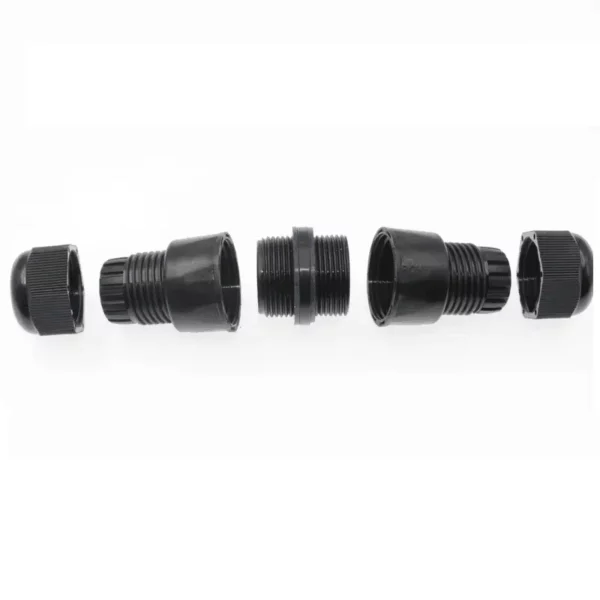 Doble conector hembra para uniones IP68 RJ45 Cat. 6. WPRJ45Cat6. - Imagen 2