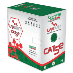 Cable U-UTP Cat. 5e interno/externo Negro CONDUTTI LAND-305/5B.