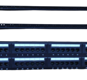 Patchera Cat.6, 48 Puertos UTP 2U para rack. INNOVA PPCat6/48.