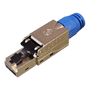 Conector macho blindado (toolless) RJ45 Cat. 8. TLSCat8.