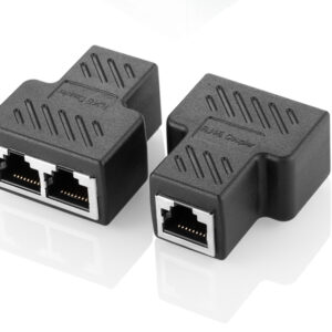 Conector splitter RJ45 Cat. 5/6. SRJ45.