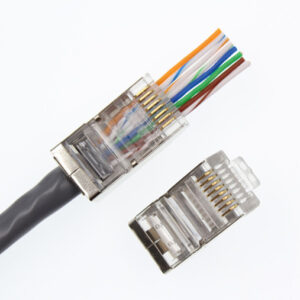Conector macho EZ FTP RJ45 Cat.5e. EZFRJ45Cat5e.